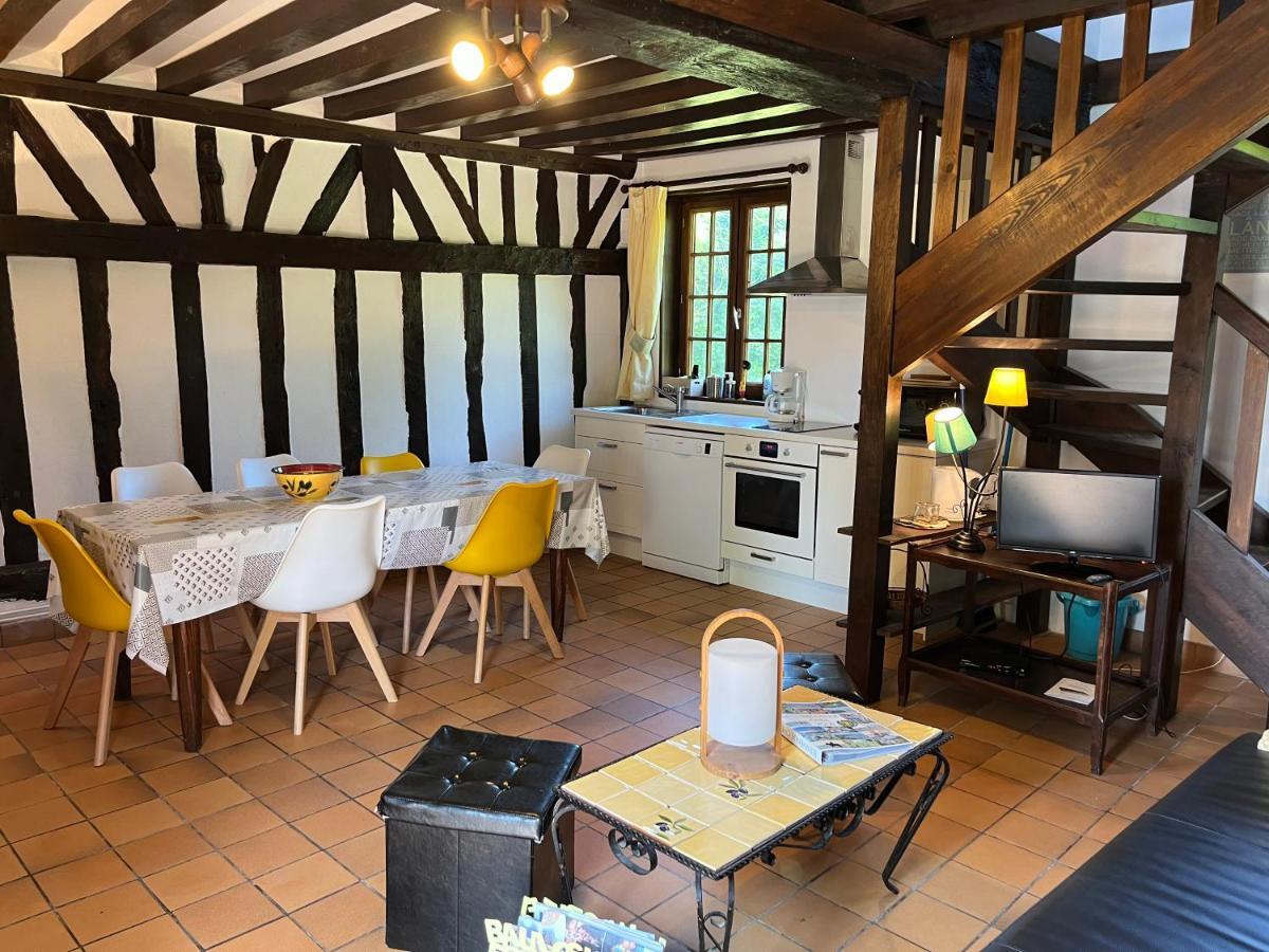 Villa Le Domaine des Tostes à Bonneville-la-Louvet Extérieur photo